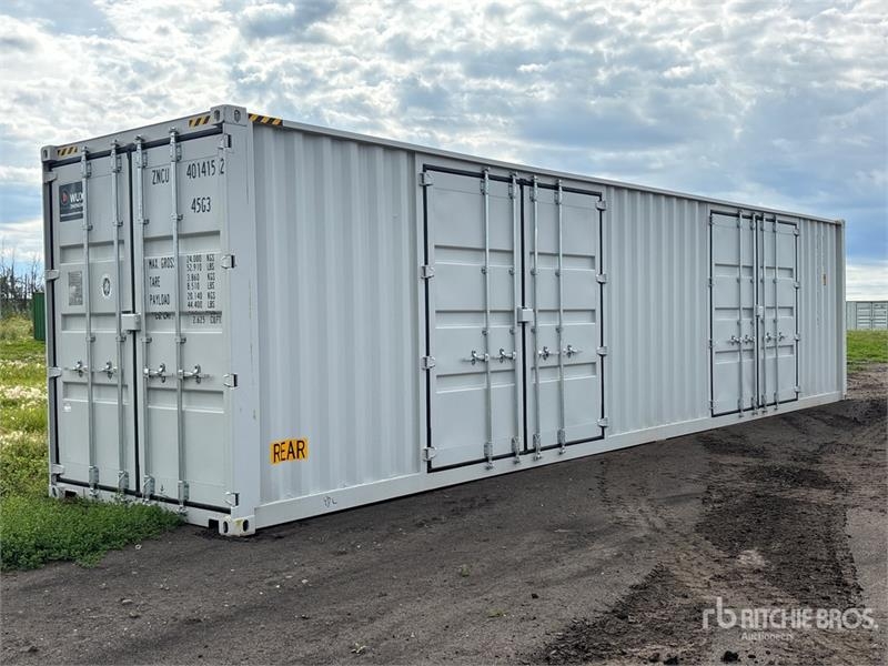 40 ft High Cube Multi-Door Storage Container