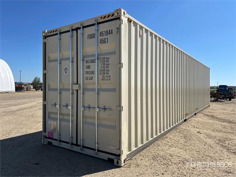 40 ft High Cube Storage Container
