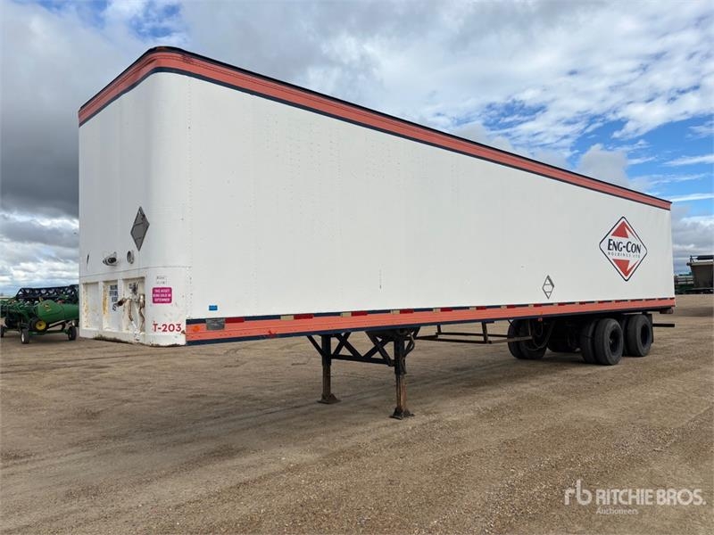 47 ft x 102 in T/A Storage Van Trailer