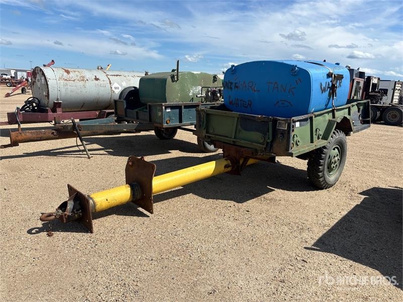 500 gal S/A Off-road Water Tank Trailer