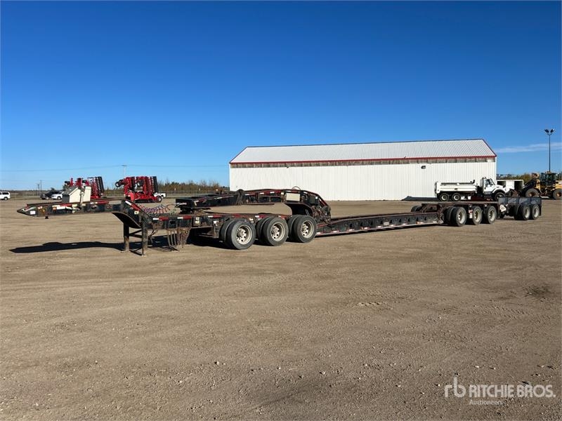 Remorque surbaissée Aspen Tri/A Beam 3 3 2 Combination Lowboy — occasion 2009