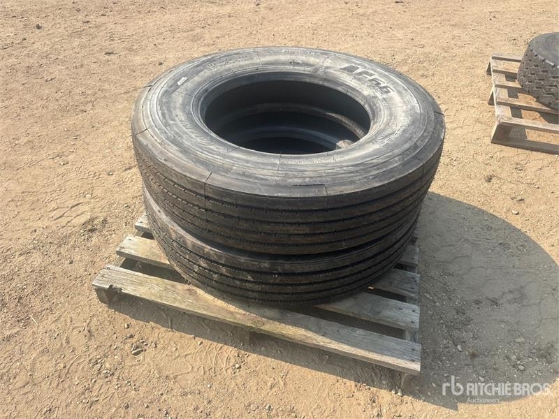 Aufine of (2) Aufine 11R24.5 Tires (Unused)