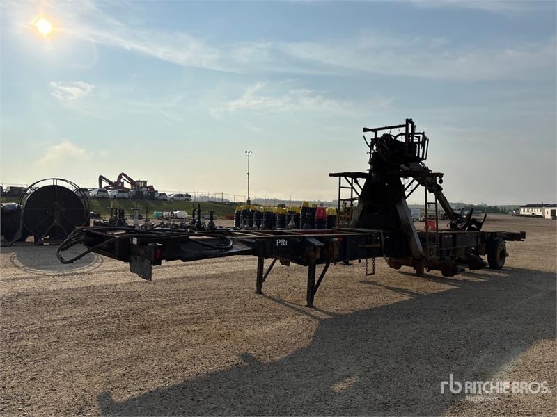 Remorque grumière BWS 46 ft Tri/A Self-Loading Log (Inoperable) — occasion 2001