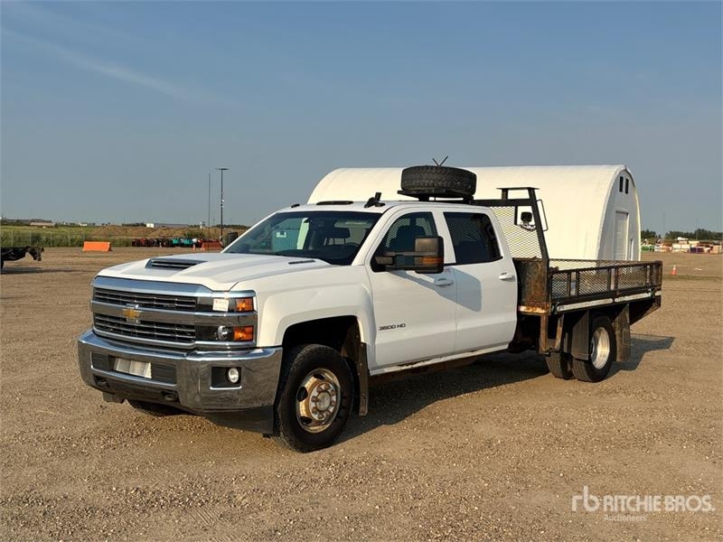 Camion plateau Chevrolet Silverado 3500HD — occasion 2017