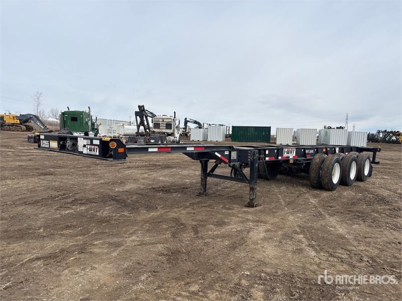 CIMC 40 ft Tri/A Extendable Container Trailer