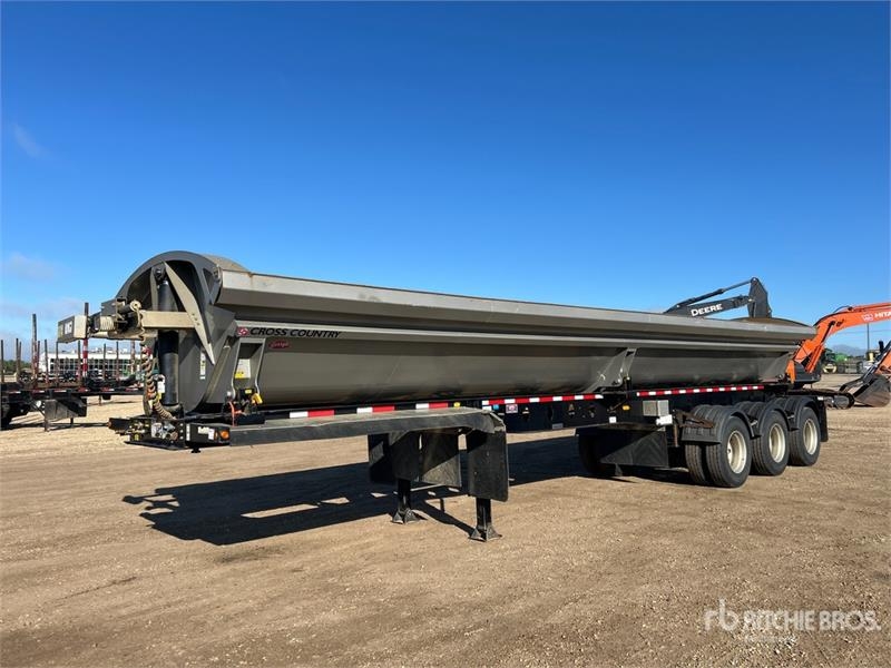 Cross Country Country 40 ft Tri/A Side Dump Traile