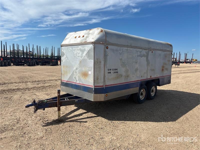 Custom Built Built 17 ft T/A Enclosed Trailer