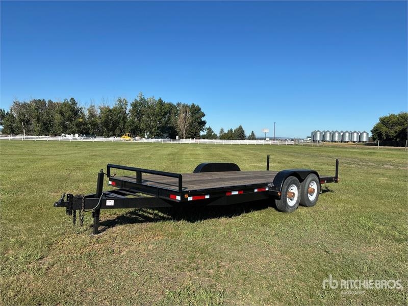 Double A A 14000 lb 18 ft T/A Equipment Trailer