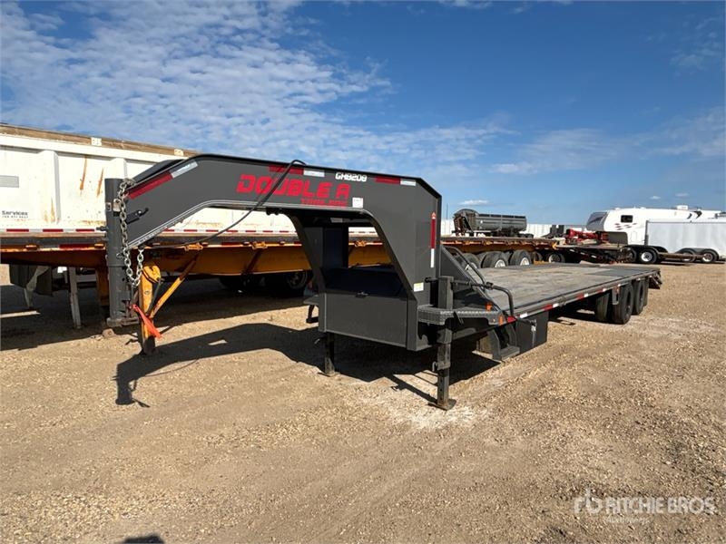 Double A A 30 ft T/A Gooseneck Equipment Trailer