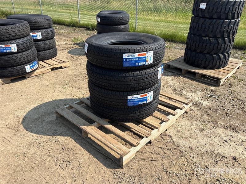 Durun of (4) Durun ST235/80R16 Trailer Tires (Unus