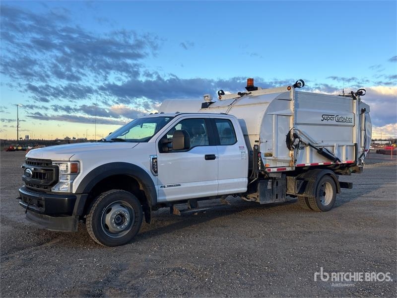 Camion poubelle Ford F-550 XL 4x4 Extended Cab Waste Collection — occasion 2021