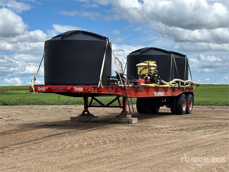 Fruehauf 40 ft T/A Sprayer Nurse Flatbed Trailer