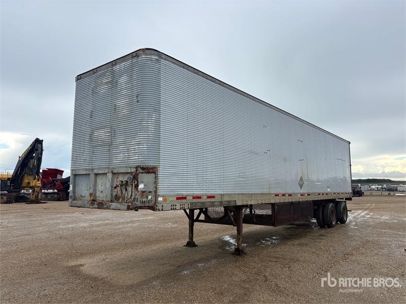 Fruehauf 45 ft T/A Storage Van Trailer