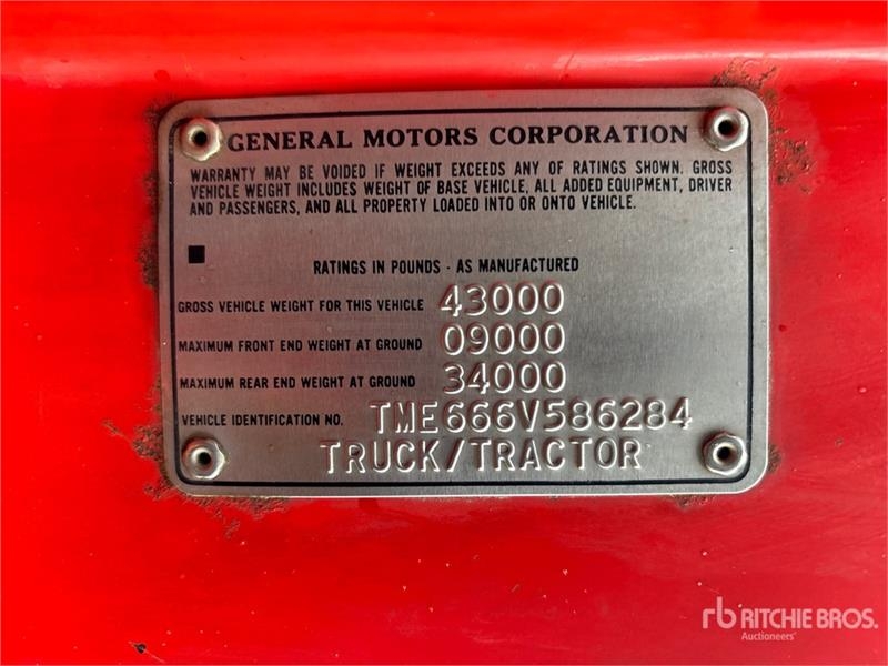 Camion agricole GMC 6500 — occasion 1976
