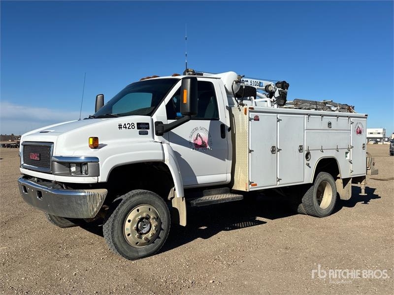 Camion municipal GMC C5500 — occasion 2007