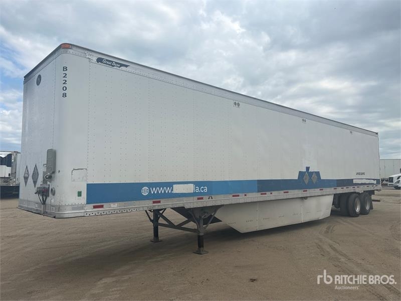 Great Dane 53 ft x 102 in T/A Van Trailer