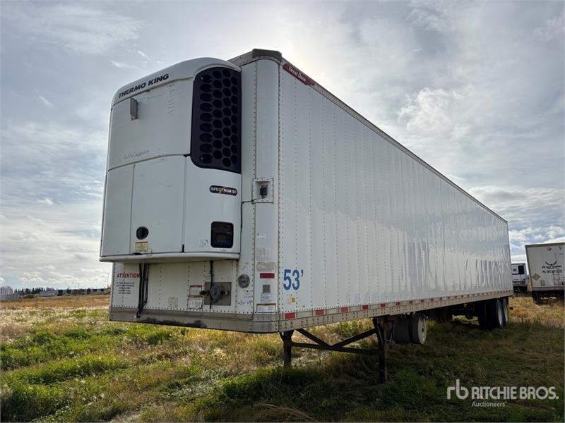 Semi-remorque frigorifique Great Dane 53 ft x 102 in T/A Refrigerated — occasion 2016