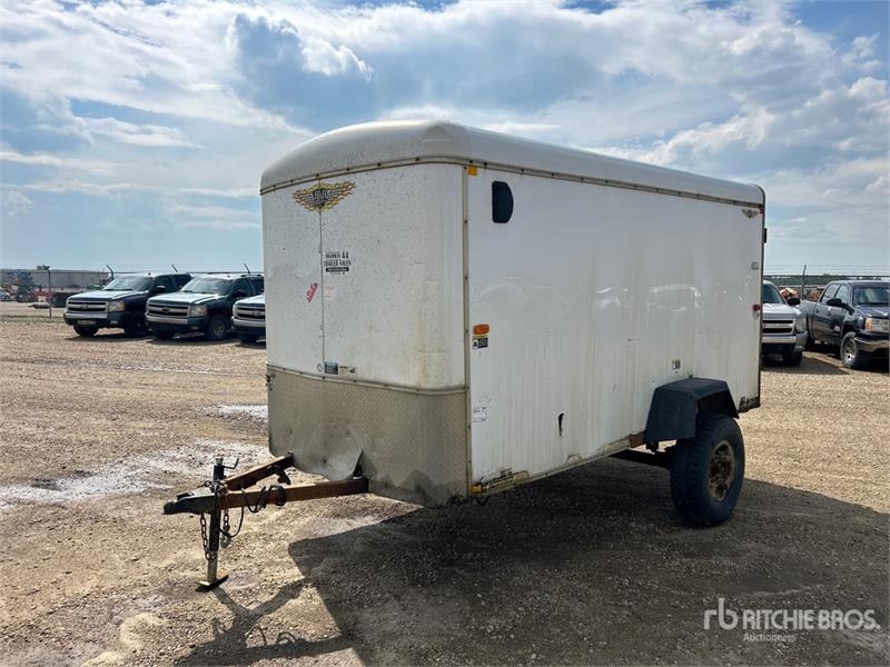H & H & 12 ft S/A Enclosed Trailer