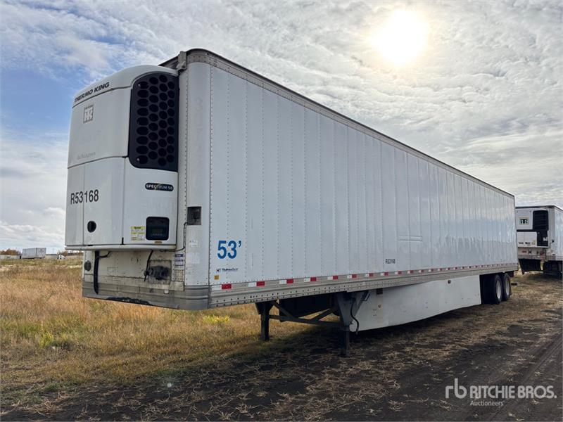 Semi-remorque frigorifique Hyundai 53 ft x 102 in T/A Multi -Temp Refrigerated Traile — occasion 2015