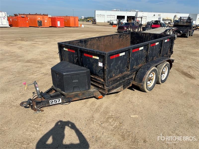 Iron Panther Panther 10 ft T/A Dump Utility Traile
