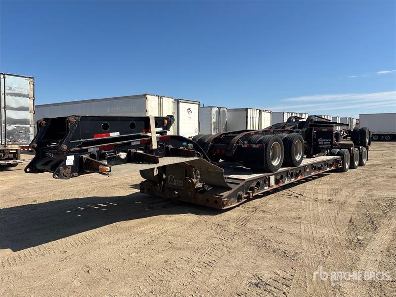 K-Line 55 ton 6 Axle Extendable Removable Gooseneck Combi