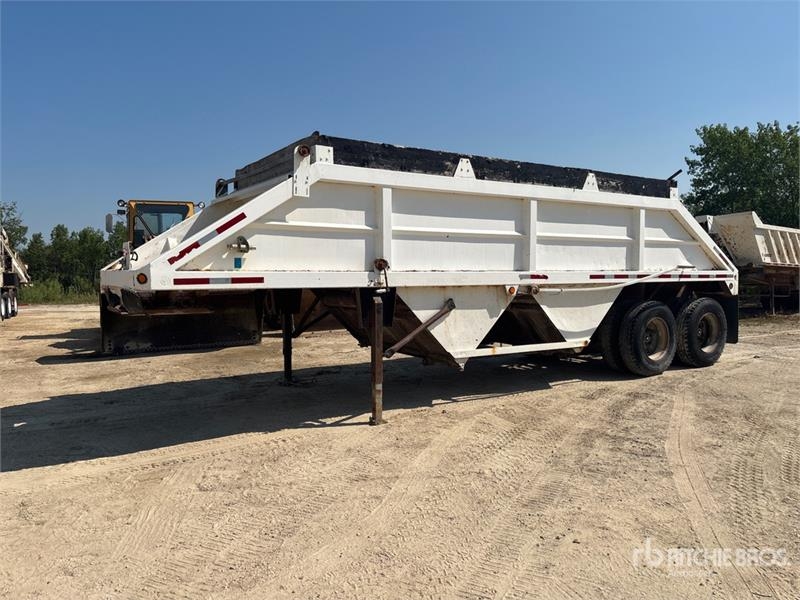 Load Line Line 28 ft T/A Belly Dump Trailer