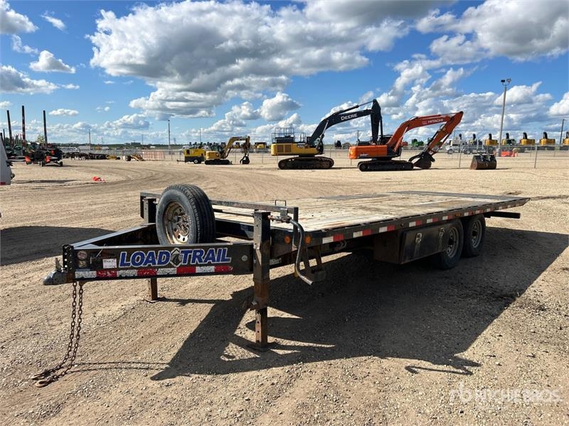 Load Trail 22 ft T/A Tilt Deck Trailer