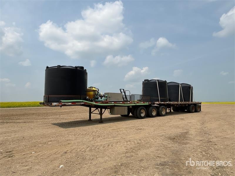 Lode King 28 ft Tri/A Super B-Train Lead Sprayer Trailer Fla