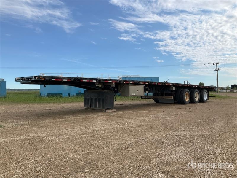 Lode King 40 ton 53 ft Tri/A Flatbed Trailer