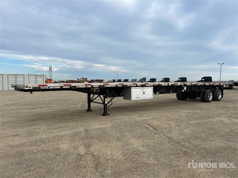 Remorque à ridelles Lode King 48 ft T/A Spread Axle Flatbed — occasion 2015