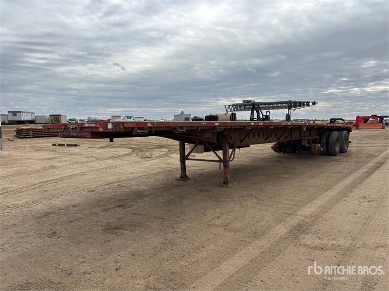 Remorque à ridelles Lode King 48 ft Tri/A Flatbed — occasion 2007