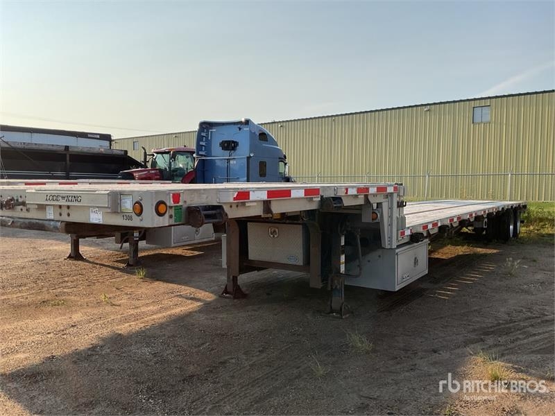 Lode King 53 ft T/A Spread Axle Step Deck Trailer