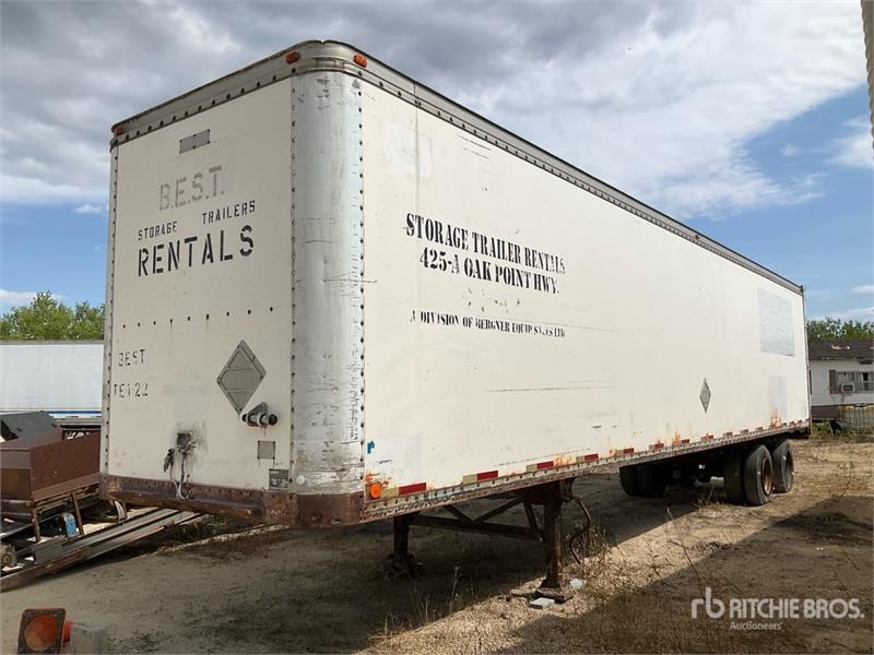 Manac 45 ft T/A Van Trailer