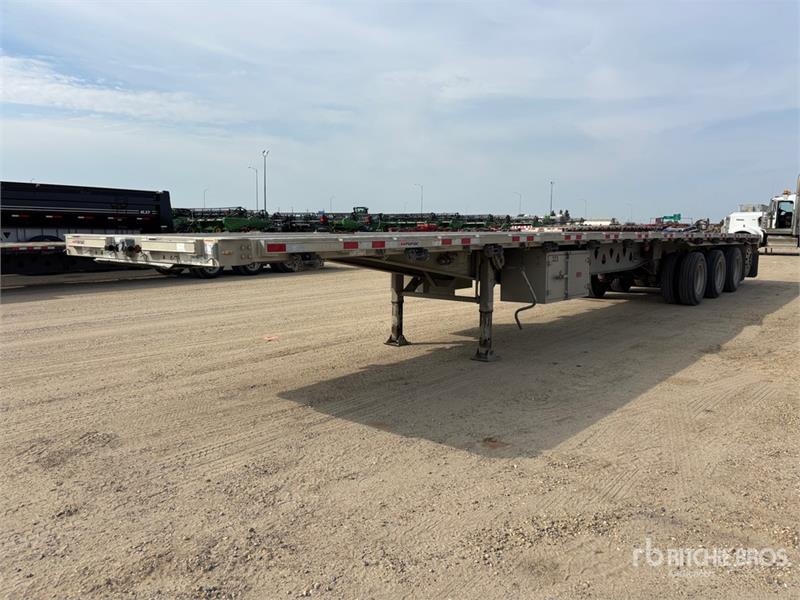 Remorque à ridelles Manac 53 ft Quad/A Flatbed — occasion 2023