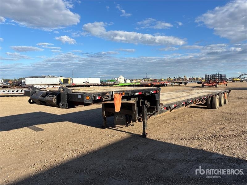 Manac Tri/A 40 ft - 58 ft Extendable Step Deck Trailer
