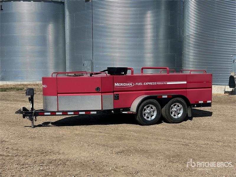 Remorque citerne Meridian Fuel Express Platinum Pro T/A Fuel and Lube Traile — occasion 2015