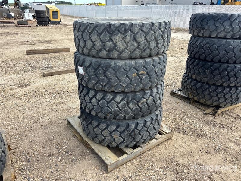 Michelin of (4) Michelin XZL 365/85R20 Tires