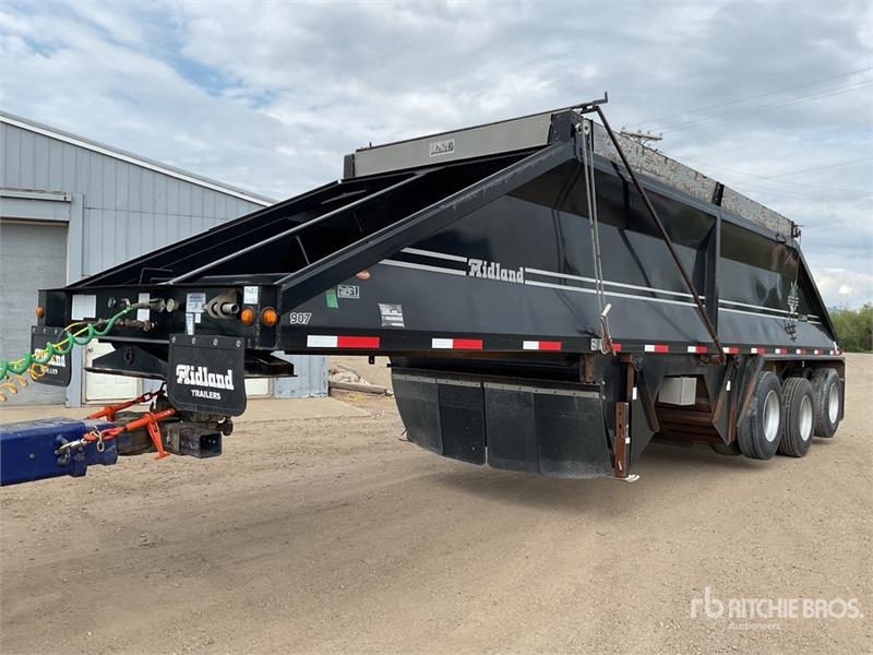 Midland 36 ft Tri/A Belly Dump Trailer