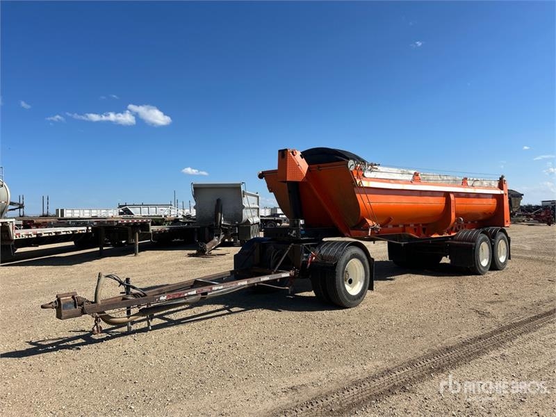 Remorque benne Midland SK3200 27 ft Tri/A End Dump — occasion 2002
