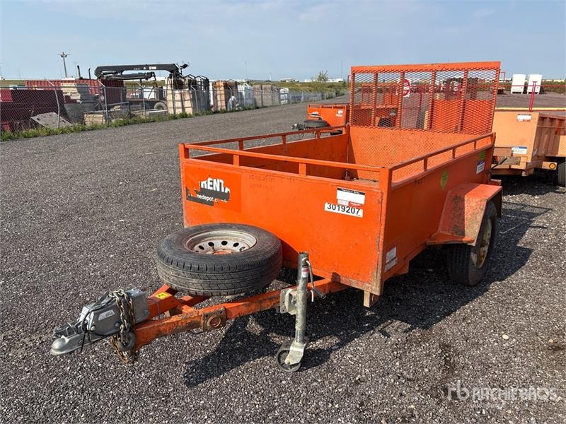 Miska 8 ft S/A Utility Trailer