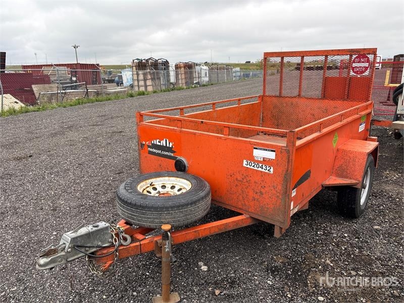 Miska 8 ft S/A Utility Trailer