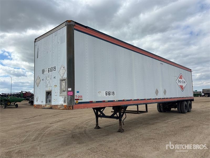 Monon 48 ft x 102 in T/A Storage Van Trailer