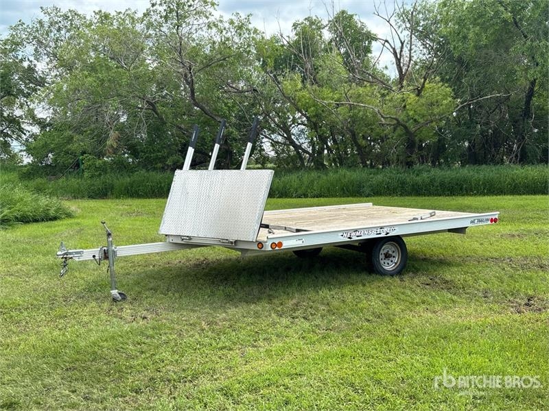 Newmans 14 ft S/A Snowmobile Utility Trailer