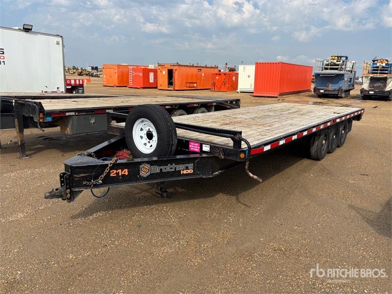 Oasis 24 ft Tri/A Flatbed Trailer