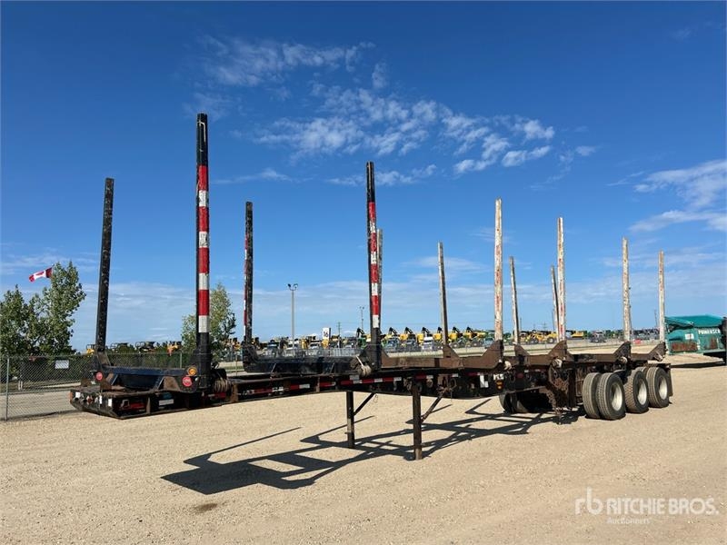 Peak 50 ft Tri/A Hayrack Log Trailer