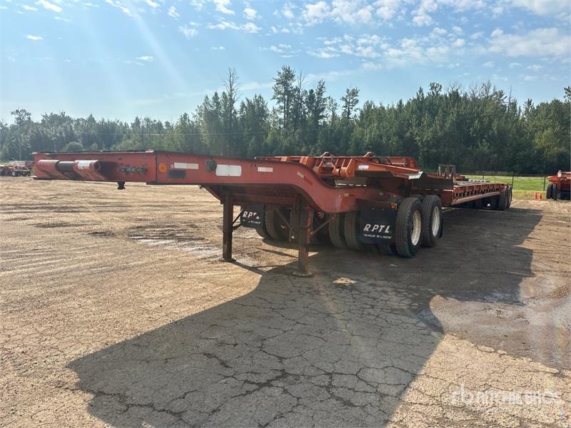 Peerless 16-Wheel Lowboy Trailer