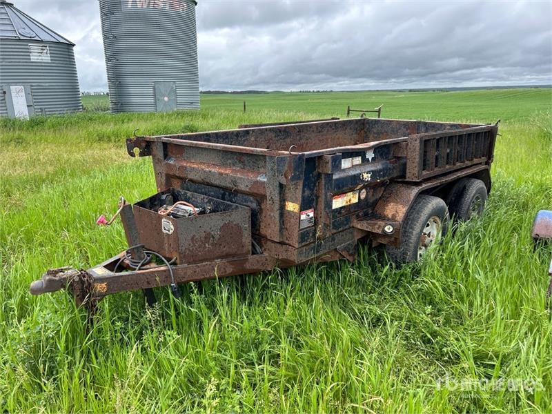 PJ 10 ft T/A End Dump Trailer