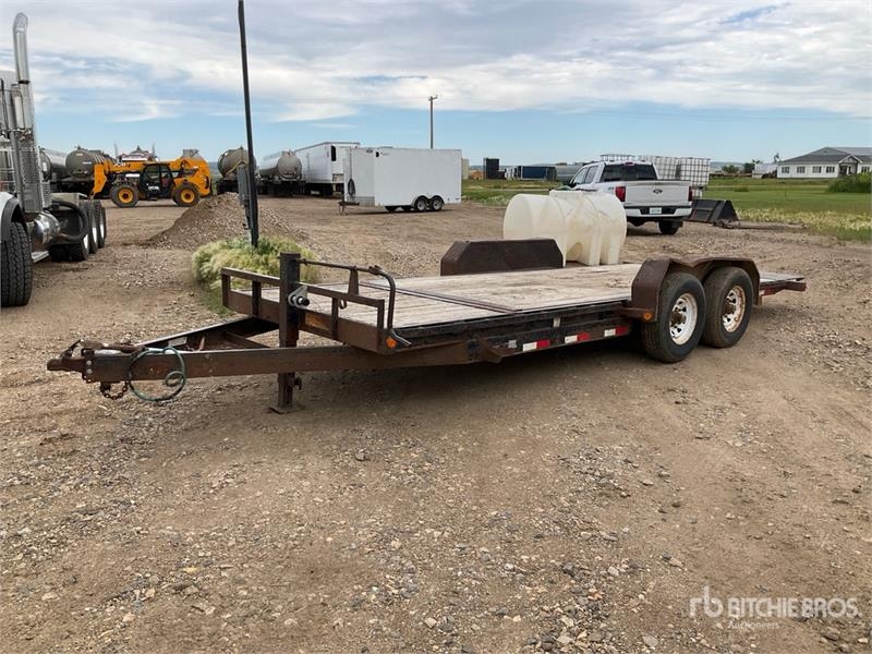 PJ Trailer Trailer 14000 lb 21 ft T/A Tilt Deck Trail