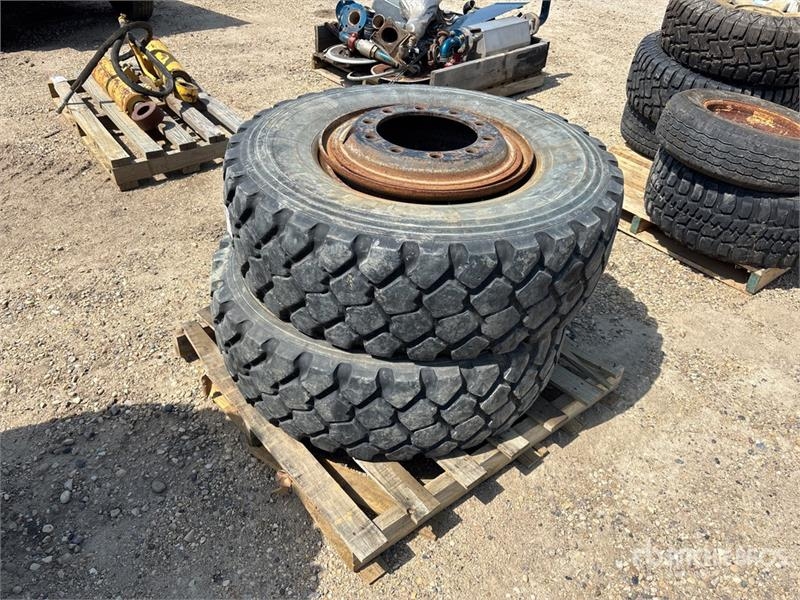 Quantity of (2) 365/85R20 Tires