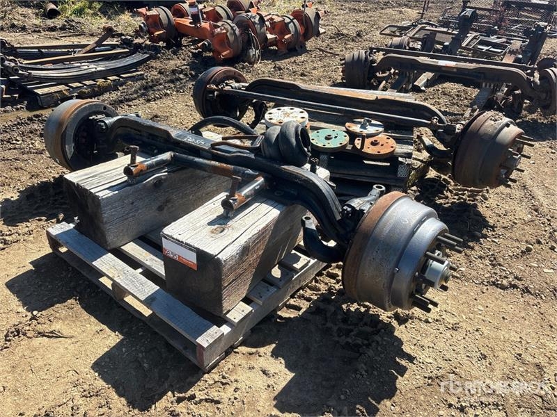 Quantity of (2) Steer Truck Axle